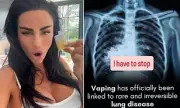 Katie Price's Vaping Addiction Sparks Health Fears Amid Family Lung Disease History