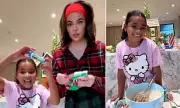 Khloe Kardashian's Daughter True, 7, Shines in Festive Baking Video
