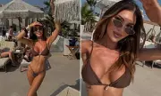 Kiki Morris, 38, stuns in Dubai with racy bikini after jetlag recovery