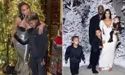 Kim Kardashian & Kanye West Reunite for Christmas in Co-Parenting Thaw