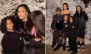 Kim Kardashian shares rare family portrait with all four children for Christmas 2025