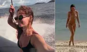Lily James Shares Bikini Photos from Healing Australian Island Getaway