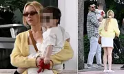 Lindsay Lohan's Rare Family Outing in Miami with Son Luai, 2