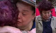 Lisa Riley Breaks Down in Tears as Ruby Wax Exits I'm A Celebrity Camp