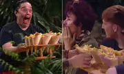 Lisa Riley's 'Comedy Gold' Reaction to Fish & Chips Delights I'm A Celebrity Fans