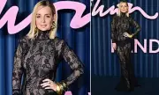 Louise Redknapp, 51, stuns in sheer lace gown at Fashion Awards 2025