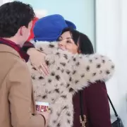 Love Actually's Martine McCutcheon Recreates Iconic Airport Scene at Stansted