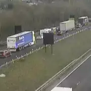 M20 Crash: Man Hospitalised After Van Spills Oil, Causing 45-Minute Delays