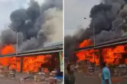 Major Fire Destroys 350 Stalls at Jakarta's Key Wholesale Market