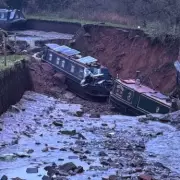 Major Incident Declared as Sinkhole Swallows Shropshire Canal