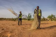 Malian Refugee Firefighters Battle Blazes in Mauritanian Desert