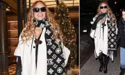 Mariah Carey's $600 Louis Vuitton Scarf & Aspen Getaway Before Olympic Gig