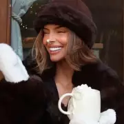 Maura Higgins' £428 'Teddy Bear' Faux Fur Coat Sells Out After Festive Reveal
