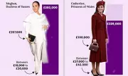 Meghan's Luxury Bags Worth $350k Outshine Kate's 'Timeless' Collection