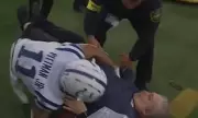 NFL Sideline Worker Knocked Out in Shocking Collision with Colts' Michael Pittman Jr