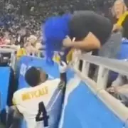 NFL star DK Metcalf 'punches' Detroit Lions fan: New footage and fan's account revealed