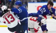NHL Fight Night: Knies & Hischier Drop Gloves as Leafs Blank Devils 4-0
