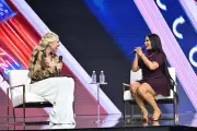 Nicki Minaj Calls Trump 'Handsome, Dashing' in Surprise TPUSA Speech