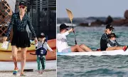 Paris Hilton's Thanksgiving Kayaking in St. Barths with Family