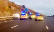 Police Ram Runaway Van on M1 After Driver Falls Unconscious at Wheel