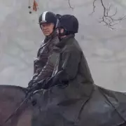 Prince Andrew's Lonely Ride as Royals Celebrate Christmas Lunch