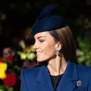 Princess Kate's Festive Outfit Nods to Diana with Burberry Dress