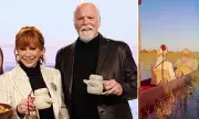 Rex Linn's Safari Proposal to Reba McEntire Foiled by Leopard Walkway
