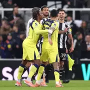 Romero and Guimaraes clash after late Spurs equaliser at Newcastle