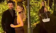 Roxy Horner & Jack Whitehall's Festive Date Night: Engaged Couple Dazzle
