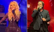 Russell Crowe and ex-wife Danielle Spencer reunite for emotional Sydney gig