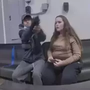 Shoplifting Suspect's Point-Blank Gun Attempt on Ohio Police Officer