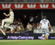 Stokes Run Out in Ashes Mix-Up as England Wickets Tumble on Day One