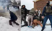 Tear Gas and Snowballs: Clash Erupts Between ICE Agents and Protesters in Illinois