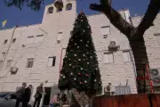 Three Arrested After Christmas Tree Arson at West Bank Catholic Church