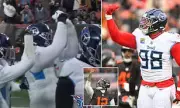 Titans Mock Shedeur Sanders With Celebration Taunts in Browns Defeat