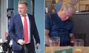 Tony Sheahan, Son of AFL Legend Mike Sheahan, Seen Asleep Outside Sydney Pub
