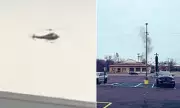 Two Helicopters Collide Mid-Air Near New Jersey Airport, Crash Site Shrouded in Smoke
