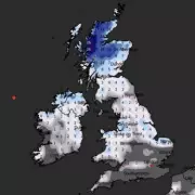UK Snow Maps Predict 10-Inch Blizzard for Scotland in January