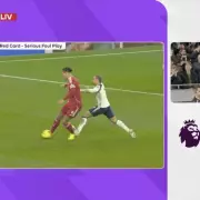VAR Drama: Xavi Simons sees yellow upgraded to red for horror tackle on Van Dijk