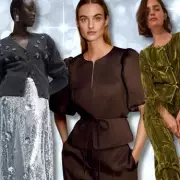 Work Christmas Party Outfits 2025: M&S Sequin Skirts & Monsoon Feathers