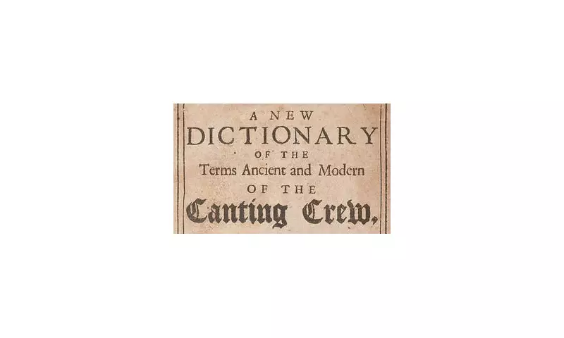 17th Century London Slang Dictionary Reveals Criminal Code Words