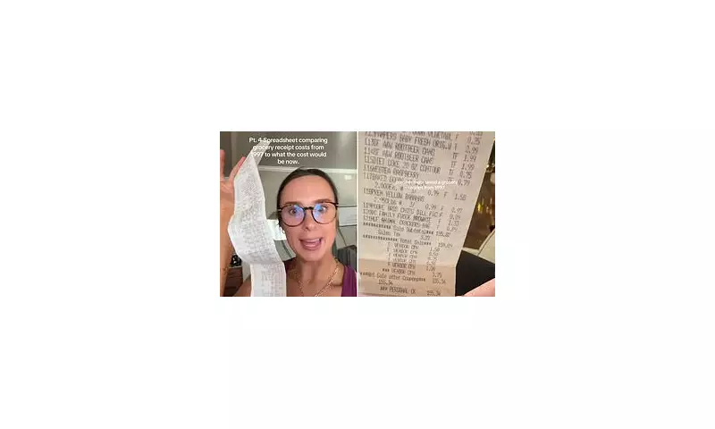 1997 Supermarket Receipt Shows 220% Price Hike, Stunning TikTok