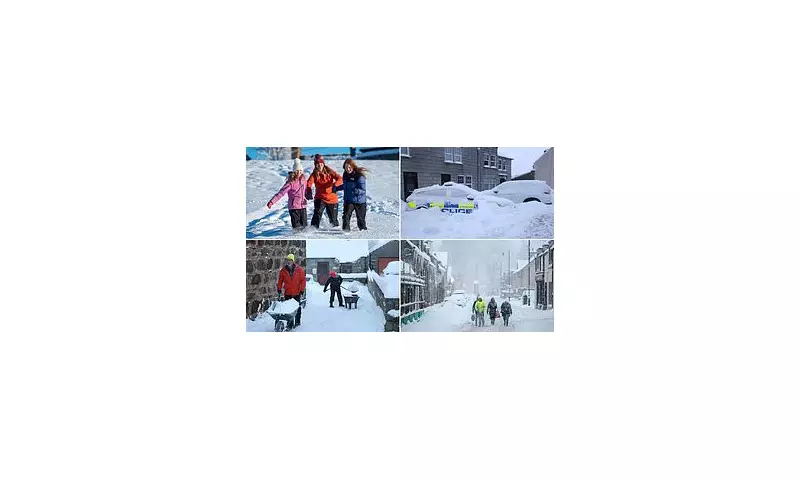 Aberdeenshire Snowed In: A Family's Tale of Joy and Frustration Amid Three Feet of Snow