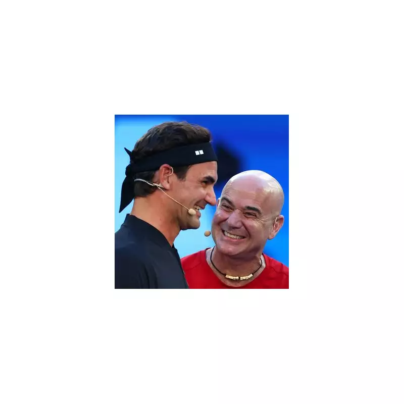 Agassi Called a 'D***' by Rafter in Federer Doubles Clash at Australian Open