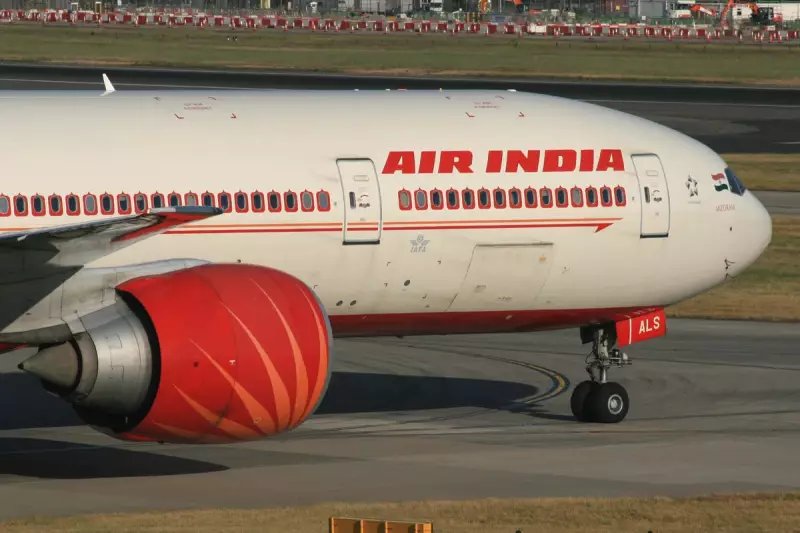 Air India A350 Grounded in Delhi After Engine Ingests Baggage Container