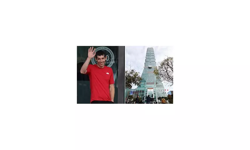 Alex Honnold Begins Free Solo Climb of Taiwan's 1,667ft Skyscraper Live on Netflix