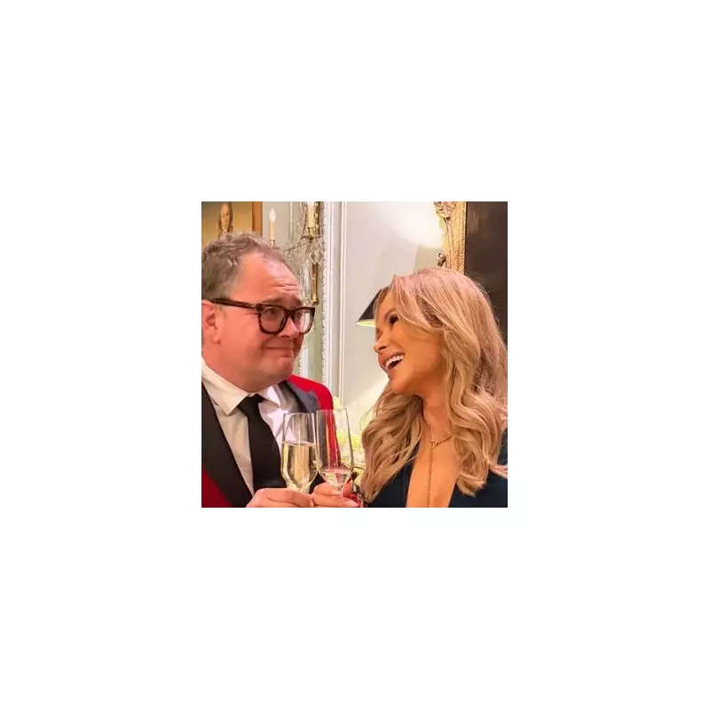 Amanda Holden's Sparkling NYE: Family Snaps & Alan Carr Celebration