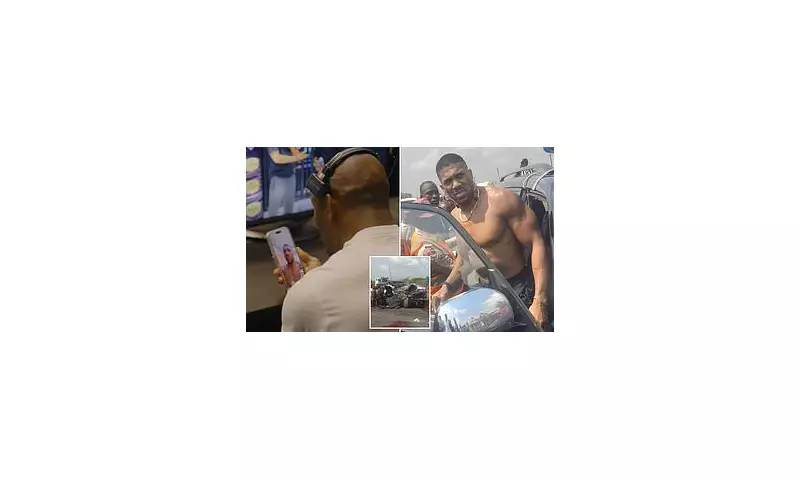 Anthony Joshua's Heartbreaking Hospital Call with UFC's Usman After Fatal Crash
