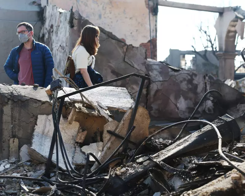 Antisemitic Graffiti Targets Fire-Ravaged Pasadena Jewish Temple