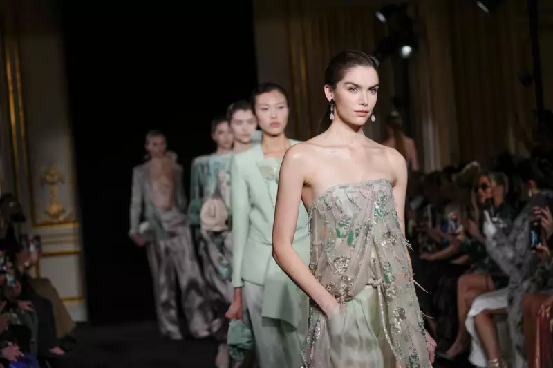 Armani Prive's First Haute Couture Show Since Founder's Death Pays Tribute